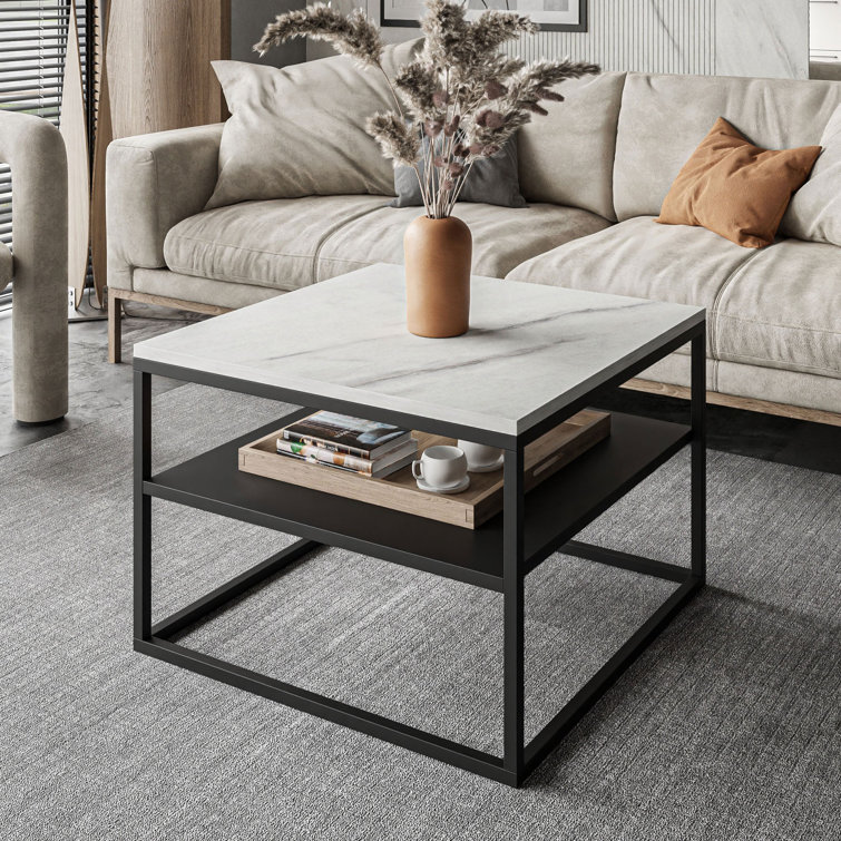 Marble coffee table deals wayfair